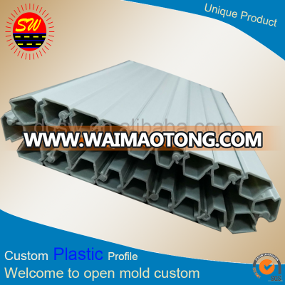 Perforated Pvc Roller Shutter Slats/ Perforated PVC Profiles/Perforated Profiles